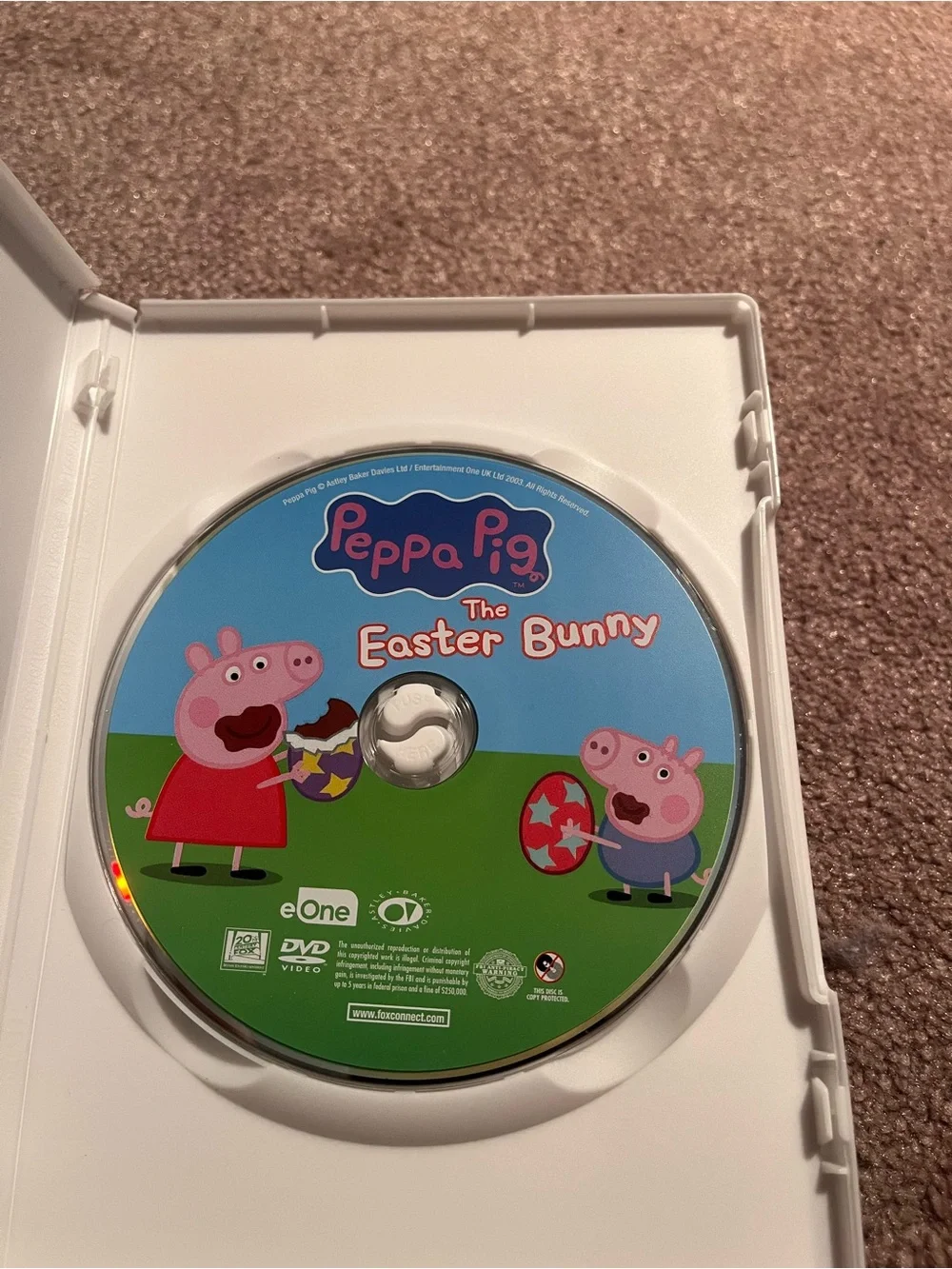 Peppa Pig DVD! The Easter bunny
